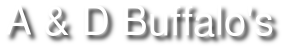 A & D Buffalo, located at 7749 NORMANDY BLVD SUITE 105-107, JACKSONVILLE, FL logo